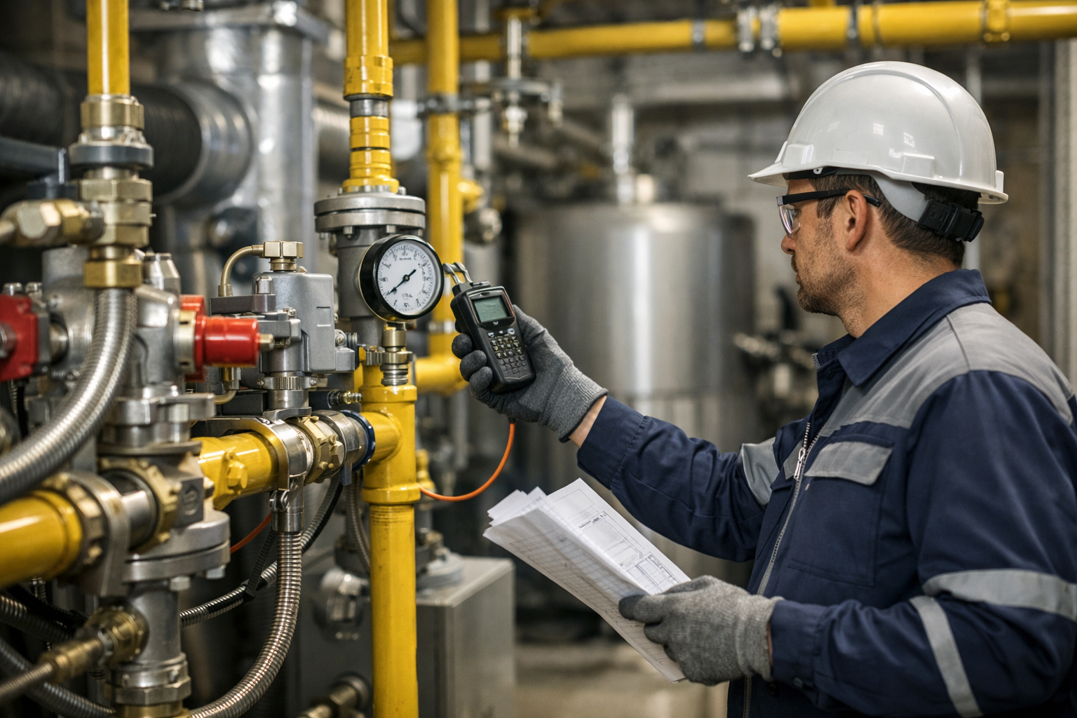 Projetos de Instalações de Gases Combustíveis: Segurança, Normas e Eficiência